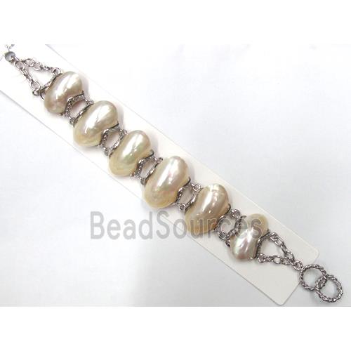 Moter of Pearl, bracelet, mxied