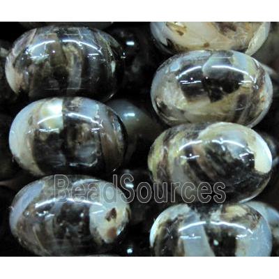 mother of pearl bead, wheel