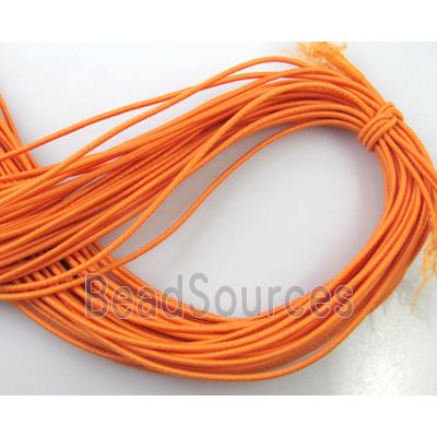 elastic fabric wire, binding thread, orange