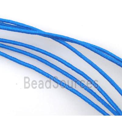 elastic fabric wire, binding thread, blue