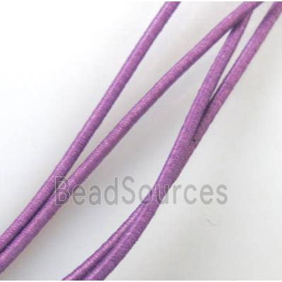 elastic fabric wire, binding thread, purple