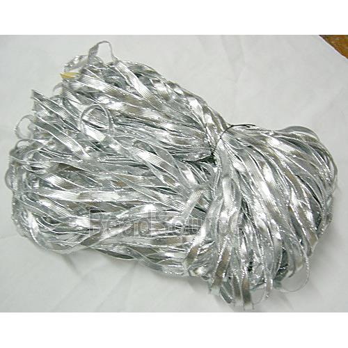 Jewelry Metallic Cord, Silver