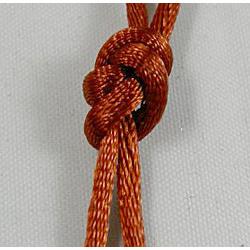 Satin Rattail Cord, brown