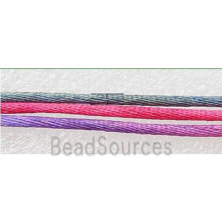 Satin Rattail Cord, korea, fine thread