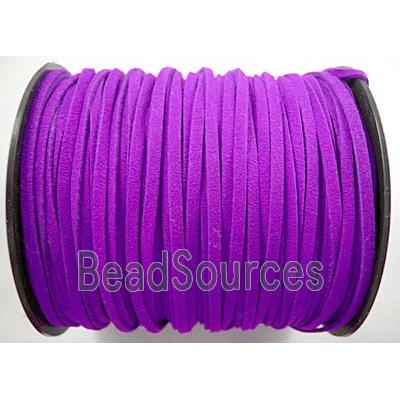 Synthetic Suede Cord, hotpink