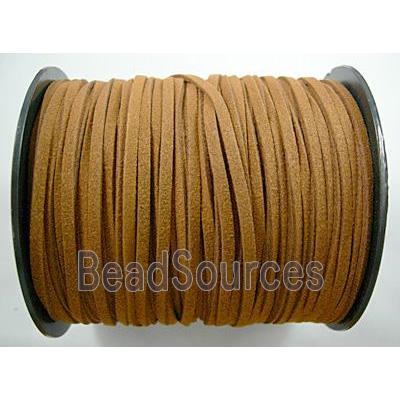 Synthetic Suede Cord, brown