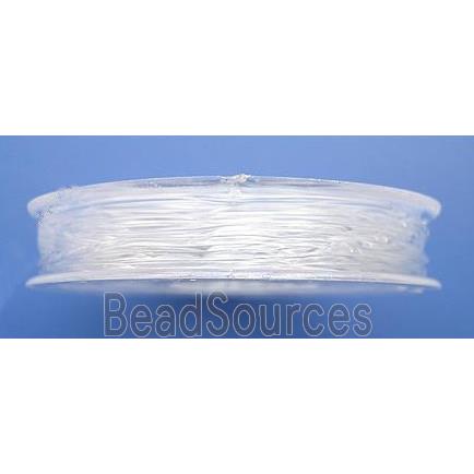 stretchy Crystal Wire, round, fine grade, japan, clear