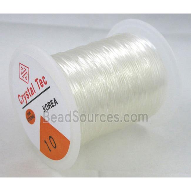 Crystal Wire, stretchy, korea, round, clear