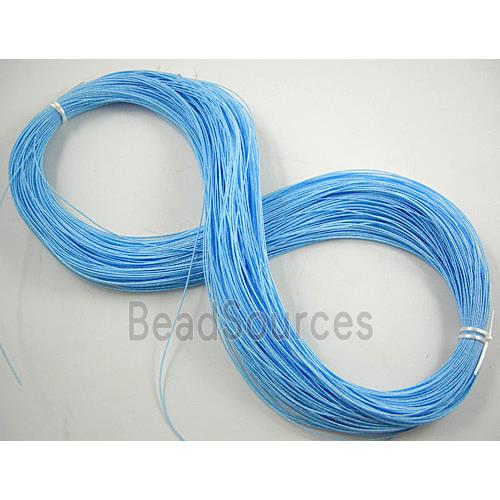waxed wire, round, grade a, blue