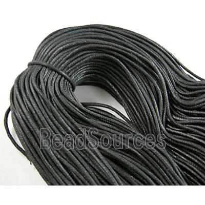 Black Jewelry Binding Waxed Wire