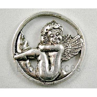 tinkerbell, Tibetan Silver angel charm