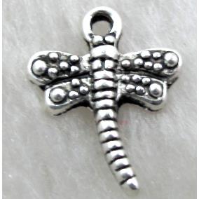 Tibetan Silver pendant, dragonfly