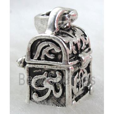 Tibetan Silver box Charms pendant