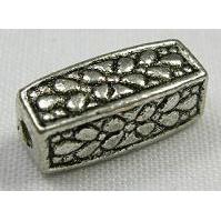 Tibetan Silver spacer rectangle