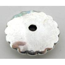 Tibetan Silver spacer bead, lead free and nickel free