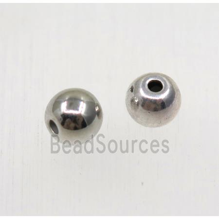 round tibetan silver Zinc spacer beads, anatique silver