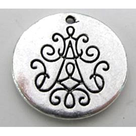 Tibetan Silver charms pendants, Non-Nickel