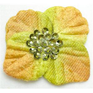 Handcraft Fabric Flower, 42mm diameter