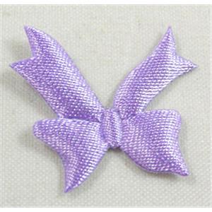 Lavender Fabric Butterfly, 25x25mm