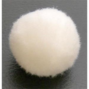 Hand-Weave Floss Ball Clothing Accessories, 25mm diameter