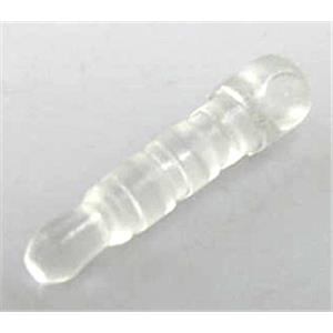 clear dust plugs for cell phones or mp3 players, 18mm length