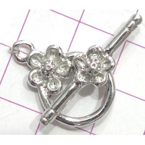 Copper toggle clasps, 14x18mm, stick: 28mm length, color code: E golden