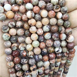 ocean jasper beads, round, approx 12mm dia