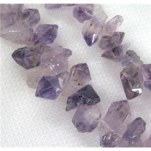 amethyst bead chips, freeform, approx 8-16mm