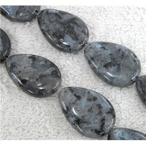 Labradorite bead, teardrop, approx 18x25mm