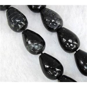 Phlogopite bead, teardrop, approx 10x14mm, 15.5 inches