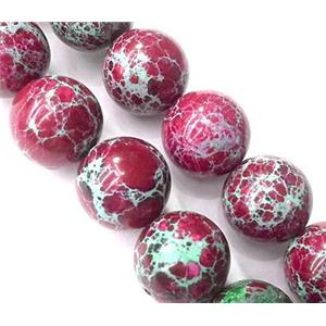 Sea Sediment Jasper, round, 4mm dia, approx 100pcs per st