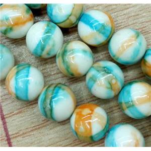 Rainforest jasper beads, round, stability, 8mm dia, approx 50pcs per st