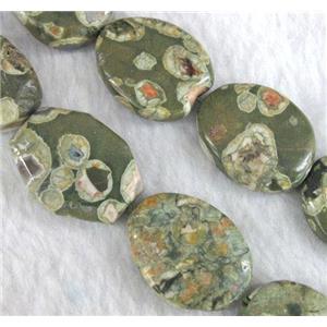 Rhyolite Jasper beads, freeform, approx 18x25mm