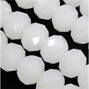 glass crystal bead, faceted wheel, approx 8mm dia, 68pcs per st