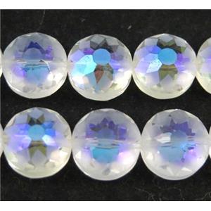 chinese crystal glass bead, faceted round, approx 18mm dia, 15pcs per st