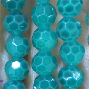 chinese crystal bead, faceted round, approx 4mm dia, 100pcs per st