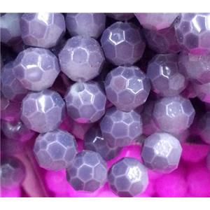 chinese crystal glass bead, faceted round, approx 6mm dia, 100pcs per st