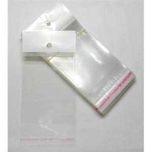 Clear Self Adhesive Seal Plastic nylon Bags, 9x13cm