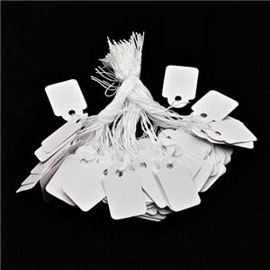 Price-Tag, paper jewelry card, 14x20mm