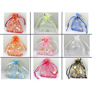 Organza Bag, mixed, 13x18cm