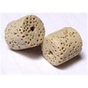 Lava bead, 15x14mm,25pcs per st