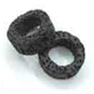 Lava bead, rondelle, 20x8mm, 20pcs per st