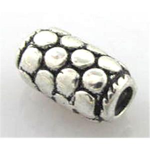 Tibetan Silver Spacer Non-Nickel, 5x9mm, 2.5mm hole