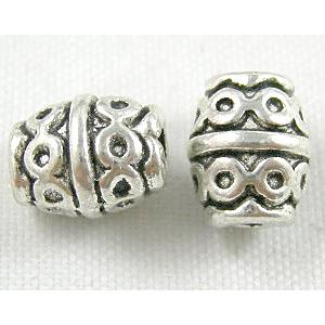 Tibetan Silver Spacer Non-Nickel, 6.5x8mm