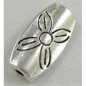 Tibetan Silver Spacer Non-Nickel, 9x16mm