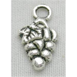 Tibetan Silver Strawberry Non-Nickel, 7.5x13mm