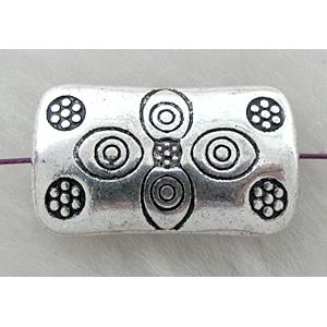 Tibetan Silver Spacer Non-Nickel, 23x14mm, 5mm thick