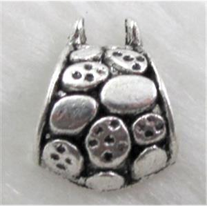 bead, Tibetan Silver Spacer Non-Nickel, 13x17mm,hole:5x9mm