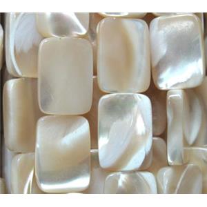 mother of pearl beads, Oblong, approx 15x20mm