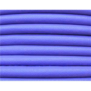 PU leather Cord, round, lavender, approx 4mm dia